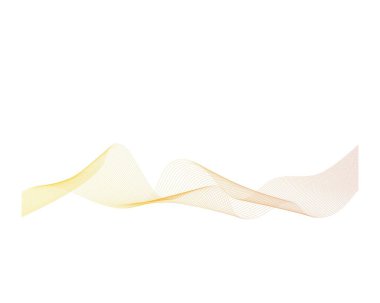 Dalga çizgi vektör resimleme tasarımı