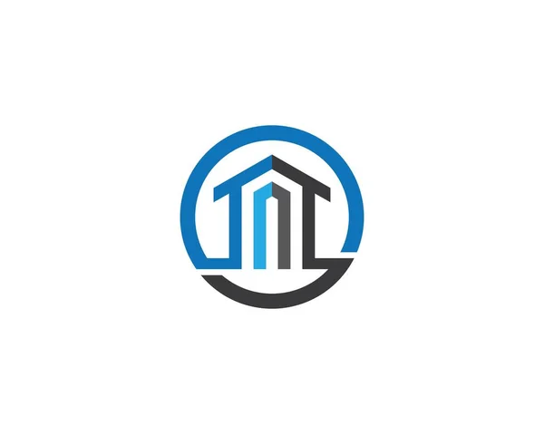 Design Ilustração Ícone Logotipo Imobiliário — Vetor de Stock