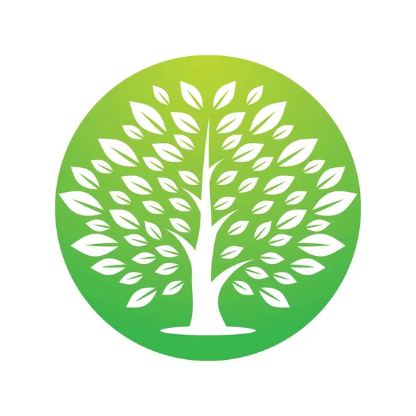 Tree Logo Images Design Illustration — Stock Vector