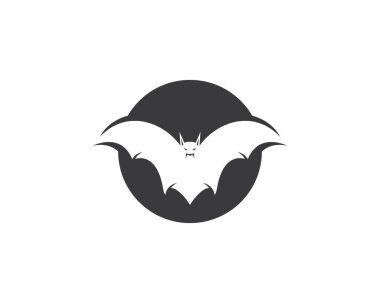 Yarasa logosu şablon vektör resimleme tasarımı