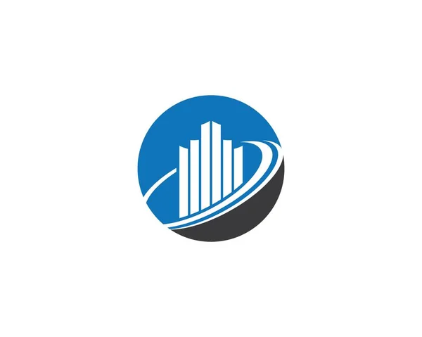 Design Ilustração Ícone Logotipo Imobiliário — Vetor de Stock
