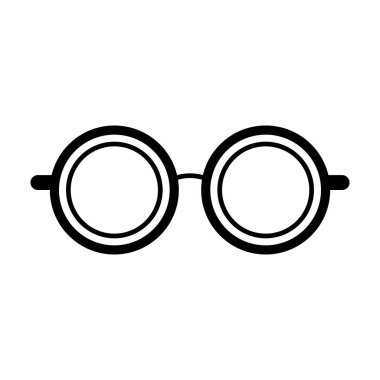 Gözlüklü logo resimleri çizimi tasarımı