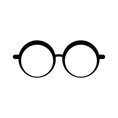 Gözlüklü logo resimleri çizimi tasarımı