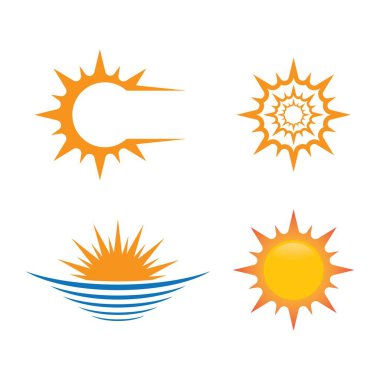 Sunset Beach logo resimleri çizim tasarımı