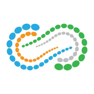 Sonsuzluk logo resimleri illüstrasyon tasarımı