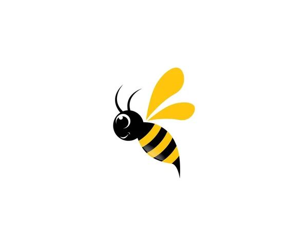 Логотип Бджіл Векторні Ілюстрації Дизайну — стоковий вектор