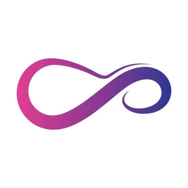 Sonsuzluk logo resimleri illüstrasyon tasarımı