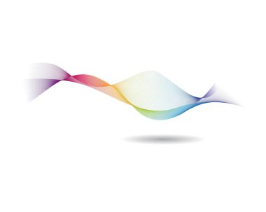 Dalga çizgi çizimi tasarımı