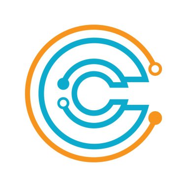 Teknoloji logosu resim tasarımı