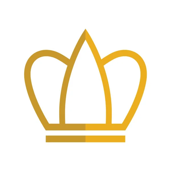 Crown Logo Vorlage Vektor Symbol Illustration Design — Stockvektor