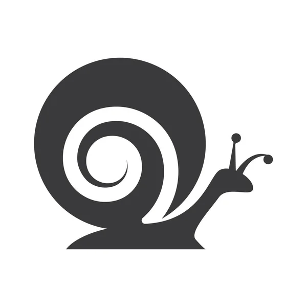 Snail Logo Images Illustration Deswign — Stock Vector