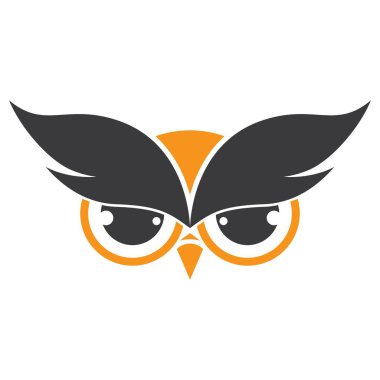 Baykuş logo resimleri çizimi tasarımı