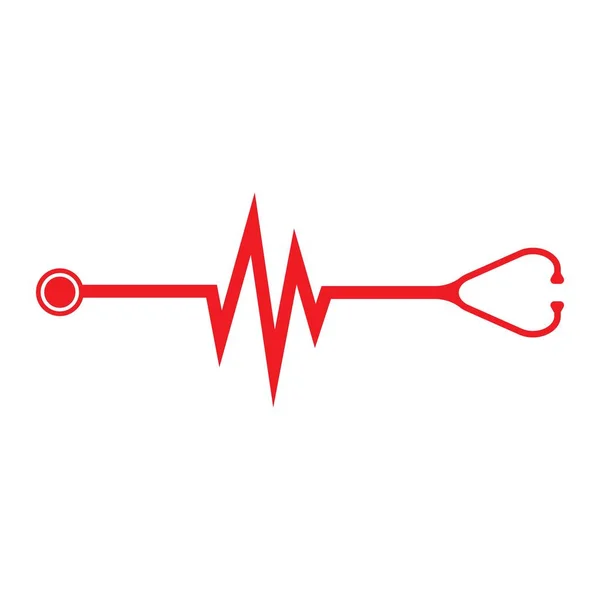 Pulse Logo Afbeeldingen Illustratie Ontwerp — Stockvector