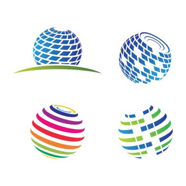 Genel logo teknik vektör illüstrasyon tasarımı