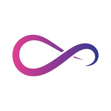 Sonsuzluk logo resimleri illüstrasyon tasarımı