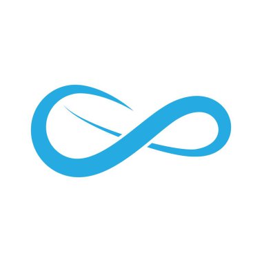 Sonsuzluk logo resimleri illüstrasyon tasarımı