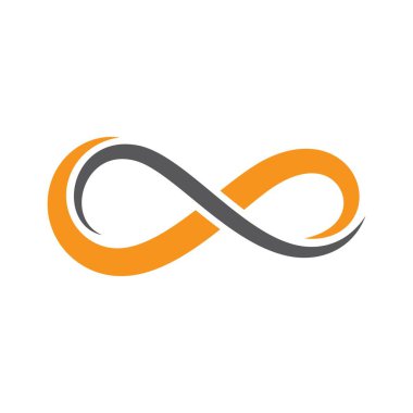Sonsuzluk logo resimleri illüstrasyon tasarımı