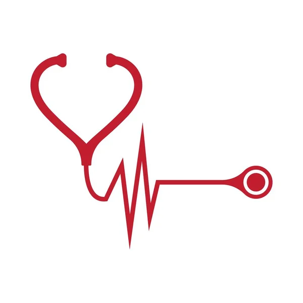 Cuidado Médico Logo Imágenes Ilustración Diseño — Vector de stock