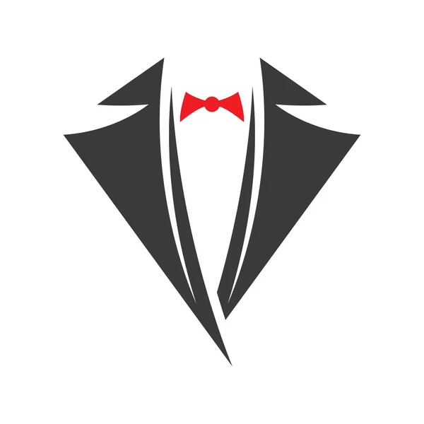 Tuxedo Logo Images Illustration Design — Image vectorielle