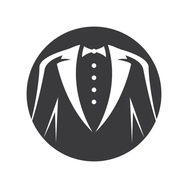 Tuxedo Logo Images Illustration Design — Image vectorielle