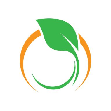 Yaprak logo resimleri çizimi tasarımı