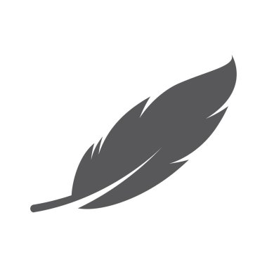 Tüy logo resimleri illüstrasyon tasarımı