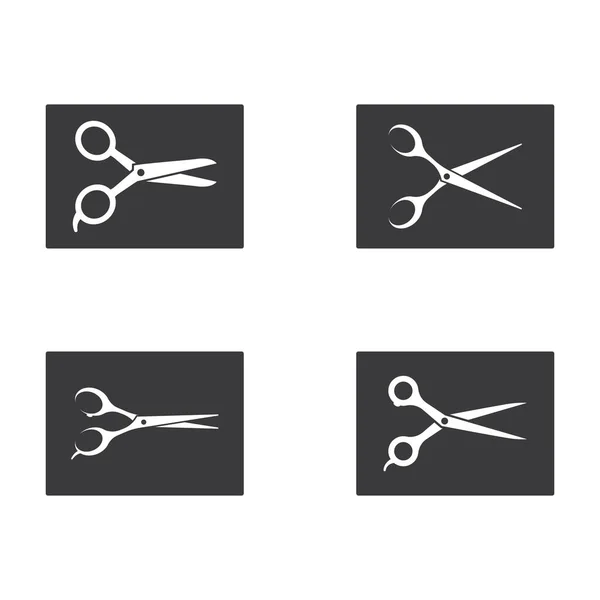 Nůžky Obrázky Ilustrační Design — Stockový vektor