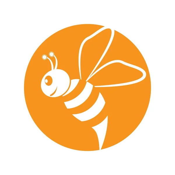 Дизайн Ілюстрації Зображень Логотипу Бджіл — стоковий вектор