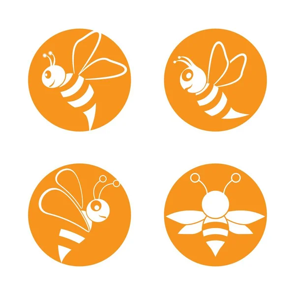 Illustration Images Logo Abeille — Image vectorielle