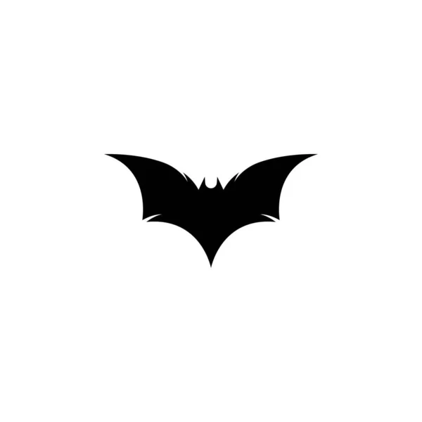 Bat Logotipo Modelo Vetor Ícone Ilustração Design — Vetor de Stock