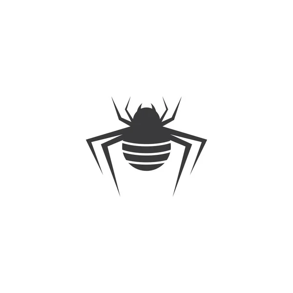 Örümcek Logo Illüstrasyonu — Stok Vektör