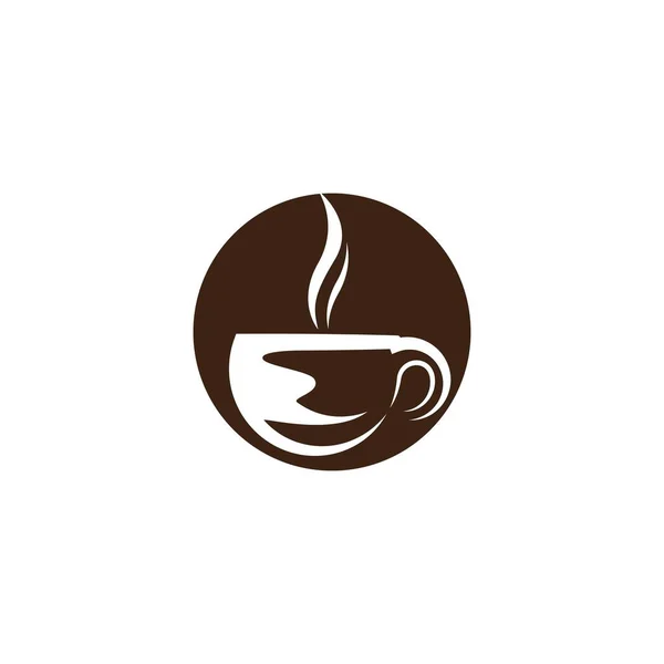 Coffee Cup Logo Template Vector Icon Design — Stock Vector