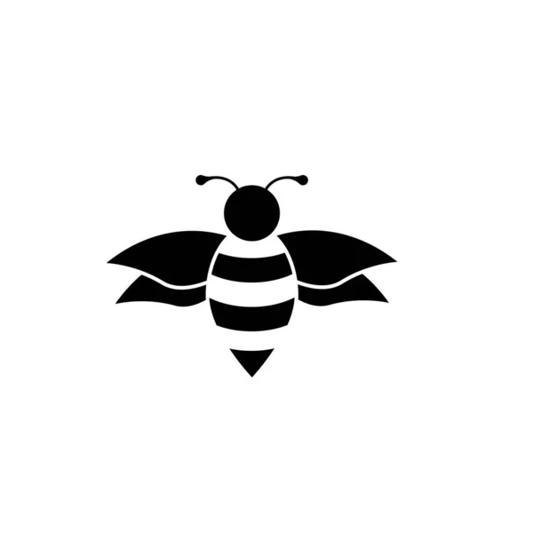 Логотип Бджіл Векторні Ілюстрації Дизайну — стоковий вектор