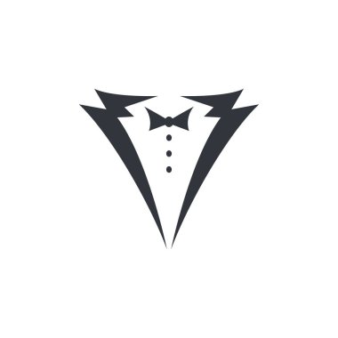 Giyim logosu şablon vektör illüstrasyon tasarımı