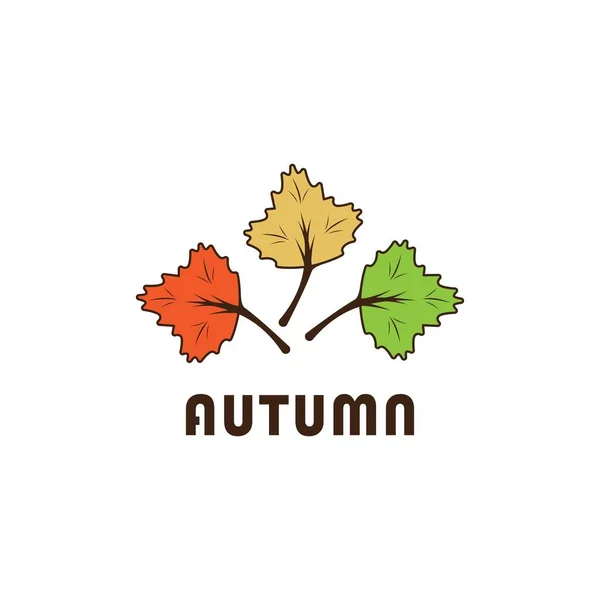Autumn Vector Icon Illustration Design — Stock Vector