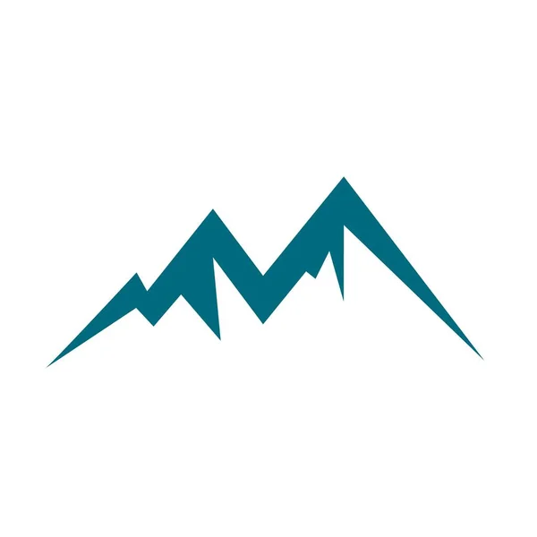 Mountain Logo Template Vector Pictogram Illustratie Ontwerp — Stockvector