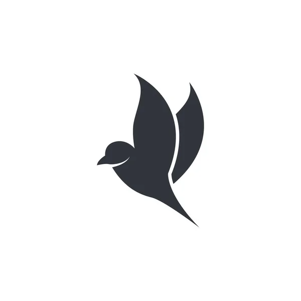 Hummingbird Logotipo Modelo Vetor Ícone Ilustração Design — Vetor de Stock