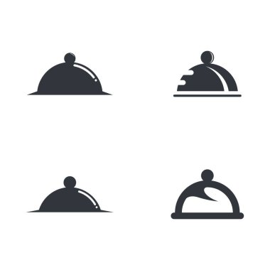 Gıda logosu vektör illüstrasyon tasarımı