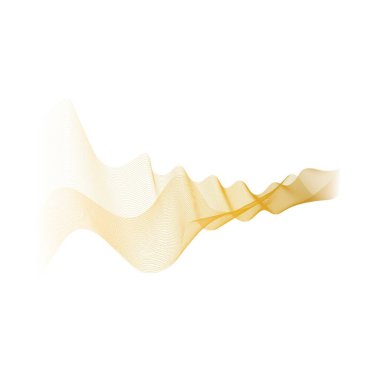 Dalga çizgi vektör resimleme tasarımı