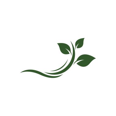 Ekoloji logosu şablon vektör resimleme tasarımı