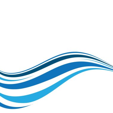 Dalga vektör resimleme tasarımı