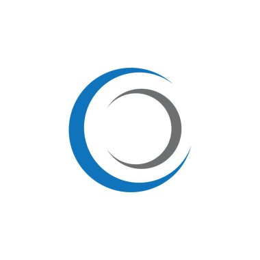 Çember logo vektör resimlemesi