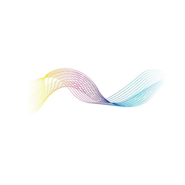 Дизайн векторных иконок волн