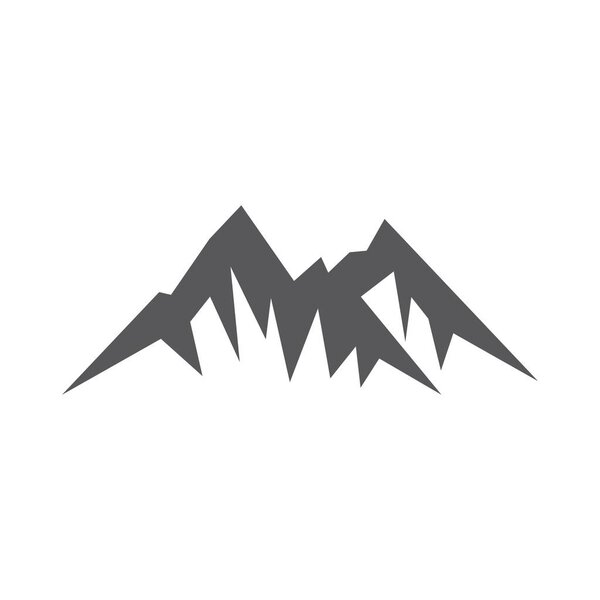 Mountain logo vector icon design