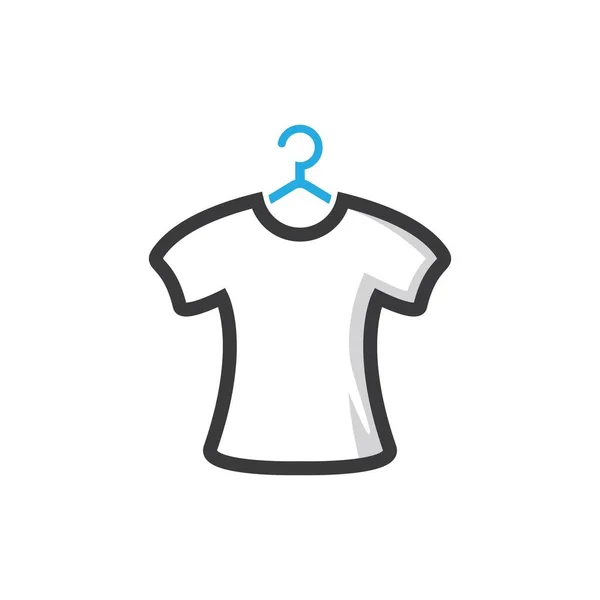 Vêtements Logo Modèle Vectoriel Icône Design — Image vectorielle