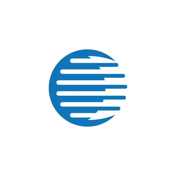 Disegno Illustrazione Dell Icona Vettoriale Logo Globale — Vettoriale Stock