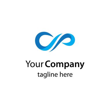 Sonsuzluk logo resimleri illüstrasyon tasarımı