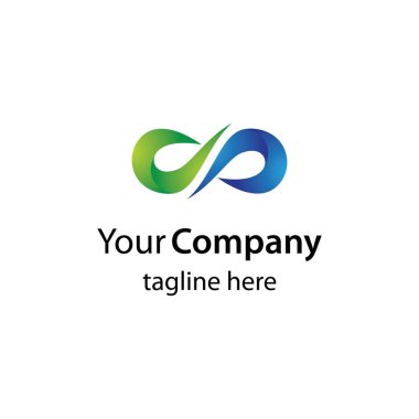 Sonsuzluk logo resimleri illüstrasyon tasarımı