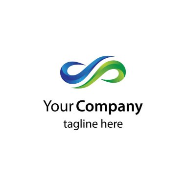 Sonsuzluk logo resimleri illüstrasyon tasarımı