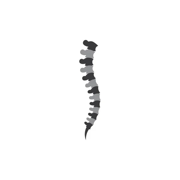 Spine Logo Vorlage Vektor Icon Design — Stockvektor